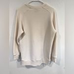 Varley  Manning Ivory Ribbed Side Zip Sweatshirt Women’s XS Photo 2