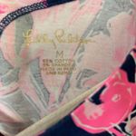 Lilly Pulitzer  Waverly Top Women Medium Multicolor Floral Bright Colorful Blouse Photo 6