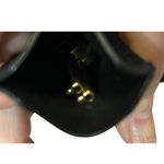 Gucci Black Leather Faux Pearl Padlock Shoulder Bag Photo 12