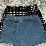 SheIn Blue Denim Skirt Photo 1