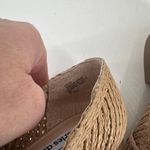 Charles David  NWOT Women’s Finite‎ Woven Raffia Loafer Size 7.5M Tan Flats Photo 4