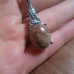 Cherry Creek Jasper Stainless Steel Pendant Necklace Photo 7