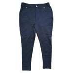 Unique Vintage Plus 1950s Rizzo High Waist Cigarette Pants Black 2X Rockabilly Photo 1