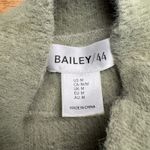 Bailey 44‎ Sweater Sz Medium Mock Neck Soft Pullover Stripped Fuzzy Knit Photo 2