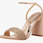 Badgley Mischka Becca rhinestone jeweled sandals Photo 3