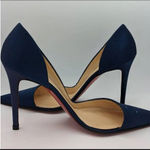 Christian Louboutin Helmoon d'Orsay satin pumps size EU 39 Photo 4