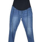 Isabel Maternity by Ingrid & Isabel Blue Jeans Jeggings Women Sz 12 Maternity Photo 0