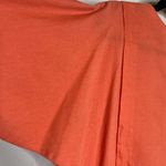 Kensie  Orange Linen Oversized Blouse Butterfly Sleeve Sz Small Photo 12