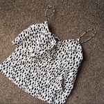 J.Crew Silk Spaghetti Strap Cami in Leopard Print Photo 3