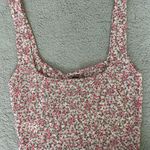 Lulus  Floral Mesh Top Photo 2