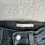 Levi's Women's 27 Wedgie Skinny Black High Rise Jeans Raw Hem Photo 3