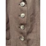 Pendleton 100% Wool Blazer Women's Size 4 Brown Career Jacket Made El Salvador Photo 4