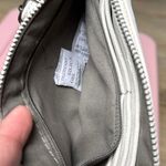 Joy Susan  Women's Grey and Silver Bag Mini Crossbody Wristlet Photo 5