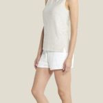 Barefoot Dreams 💕 CozyChic Ultra Lite Sleeveless Boatneck Top ~ Fog Gray L NWT Photo 6