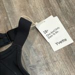 Yvette Power Crossback Black Sports Bra size small NEW Black Photo 3