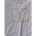 Jane Ashley Vtg  Purple Short Sleeve Dress Island Palm Surf Sz 1X XL Photo 1