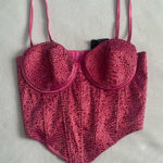 Windsor  Sparkly Flirt Satin Headstone Corset XS Photo 0