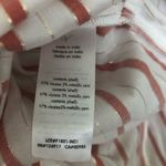 ONIA  Spanish Red Marie Dress Red & Metallic Stipe NEW Photo 6