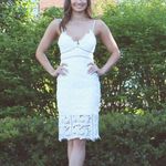 Bardot White Lace Dress Photo 5