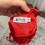 Beginning Boutique Janelle Red Mini Dress Photo 10