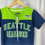 NFL Seattle Seahawks  XS Women's Jersey Football Sports Mesh Lime Green Neon Photo 6