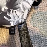 Ted Baker London Tote Shoulder Bag Silver Snakeskin & Black Leather Photo 8