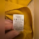 Atmosphere  women’s mustard crewneck acrylic sweater size small Photo 6