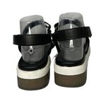 MIA Womens Luca Black White Sporty Chunky Platform Comfort Sandals Size 9.5 Photo 3