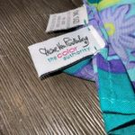 Diane Von Furstenberg  Turquoise & Purple 1 Pc Swimsuit Sarong & Hair Scrunchie Photo 16