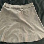 Altar'd State Scalloped Faux Suede Mini Skirt Photo 1