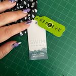 Cacique Women Plus Size 42DDD Black White Bikini Top Lightly Lined Balconette Photo 10