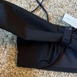 Windsor NWT Sz S Adorable Black Crop Top W Large Bow Photo 6