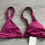 ANDIE  Swim Caicos Bikini Top Medium Plum Photo 0