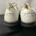 FootJoy  GREEN JOY WO SIZE 7.5 GOLF SHOES OFF WHITE AND TAN GOOD USED CONDITIONI Photo 5