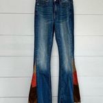 Driftwood Women’s 24 Farrah Flare Jeans Patchwork Photo 0