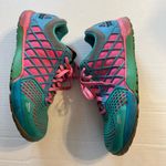 Reebok Crossfit CF74 RopePro Duracage Teal Pink Lace Up Sneaker Women 8 Athletic Photo 3