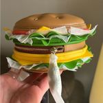 Authentic Kate spade Leather Burger zip around embellished Crossbody Brown Photo 11