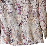 Chico's Multi-Print Linen Jacket Paisley Vanity Size 0 (Small) Style 570179483 Photo 11
