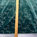 Passports Vtg. Velour Floral Print Button Up Top & Pants Set Green S/ M USA Made Photo 11