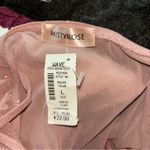 Sparkly pink mini dress NWT Size L Photo 4