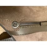 Liz Claiborne  Womens Suede Ankle Boots Size 8 8M Brown Block Heel Zipper Closure Photo 3