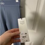 Alo Yoga  Airlift High Waist Suit Up Legging in Bluestone / White Photo 4