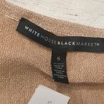 White House | Black Market  rose gold vest size small Photo 2