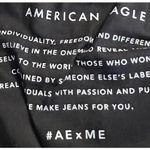 American Eagle  Jeans Women's Black Skinny Distressed Ripped Grunge Chic Photo 6