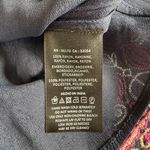 NWT Floreat Anthropologie Midnight Flower Navy Embroidered Tank Top Womens 6 Blue Photo 3