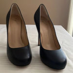 Giuseppe Zanotti Leather Pumps Heels Black Stiletto size 39 US 9 Classic NWOB Photo 0