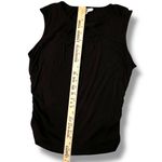 Birdie & Bette Cut Out Tank Top Black Stretchy Ribbed Size XL Photo 5