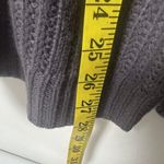 Terra & Sky Sweater Womens 2X Purple Gray V Neck Swirl Knit Classy Fall Color Photo 6