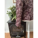 Emma James  Women's Tweed Blazer Size 8 Long Sleeve One Button Lined Lapel Collar Photo 7