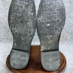 JB Dillon Reserve Men's Leather Cowboy Boots Blue Brown Square Toe Size 5.5M 7W Photo 5